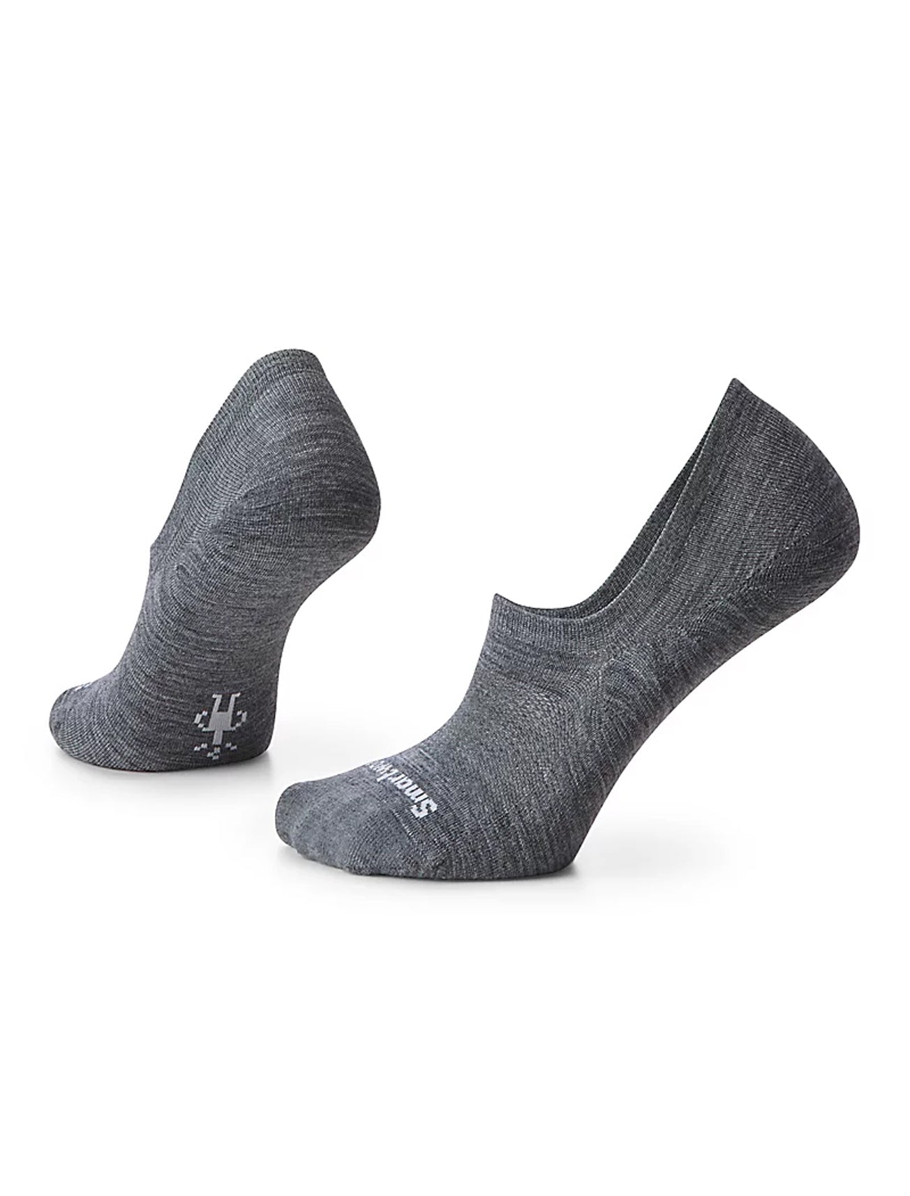 Smartwool Everyday No-Show Sock, Medium Gray