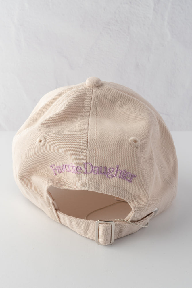 Favorite Daughter Mom of the Year Baseball Hat, Khaki