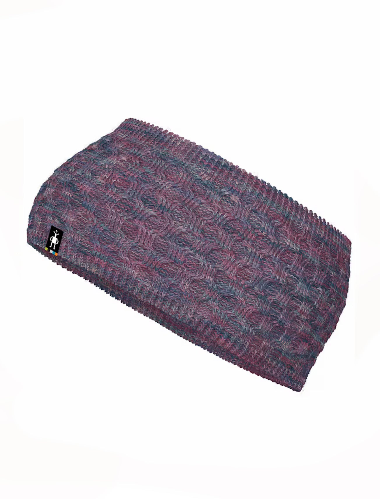 Smartwool Fleece Lined Headband, Chalk Violet Heather
