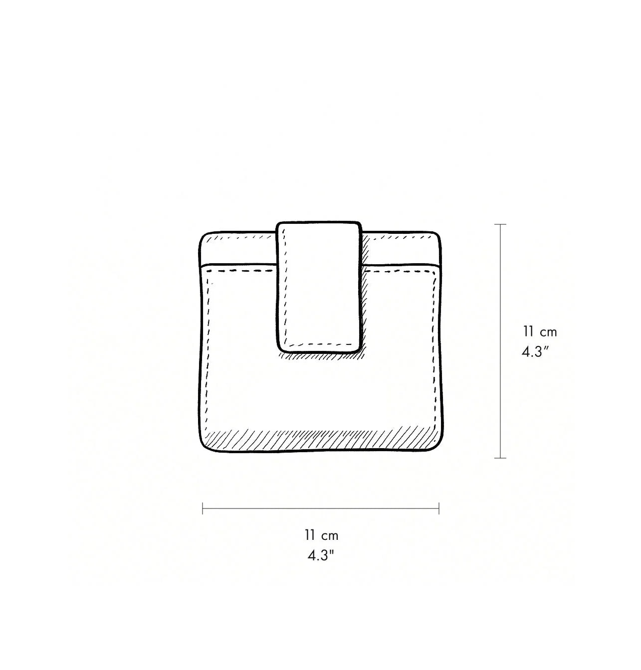 Daniella Lehavi Frida Medium Wallet, Camel Croco