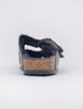Birkenstock Arizona Shearling Sandal, Iron Oil 