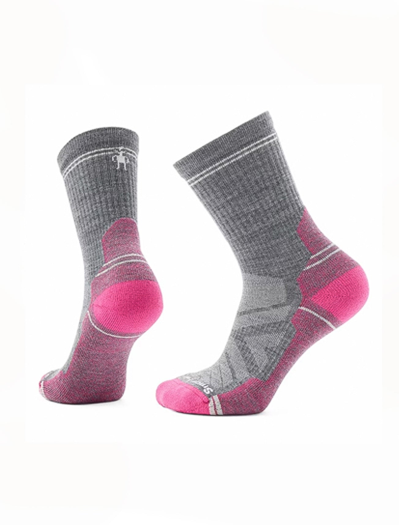 Smartwool Hike Light Cushion Crew, Power Pink