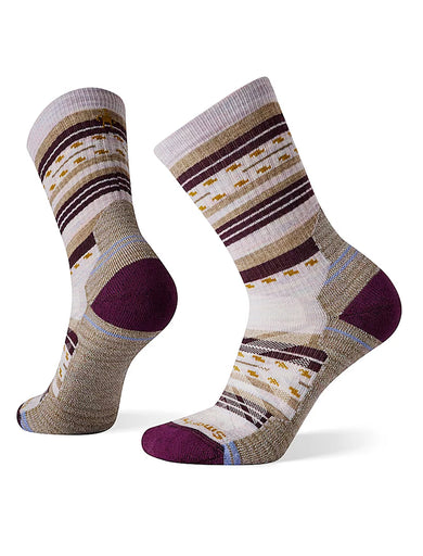 Smartwool Hike Light Cushion Margarita Crew, Purple Eclipse