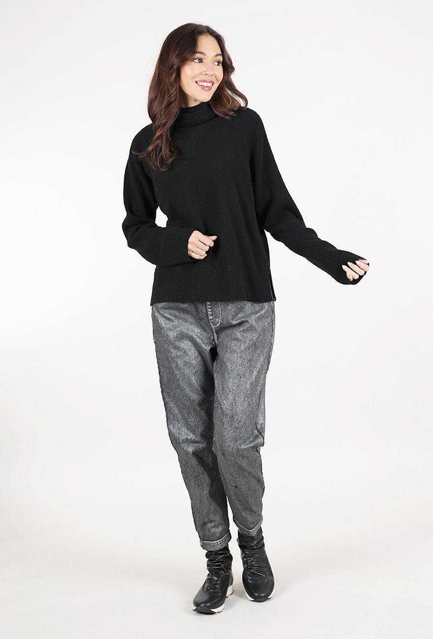 Favorite Daughter Minimalist Sweater, Black