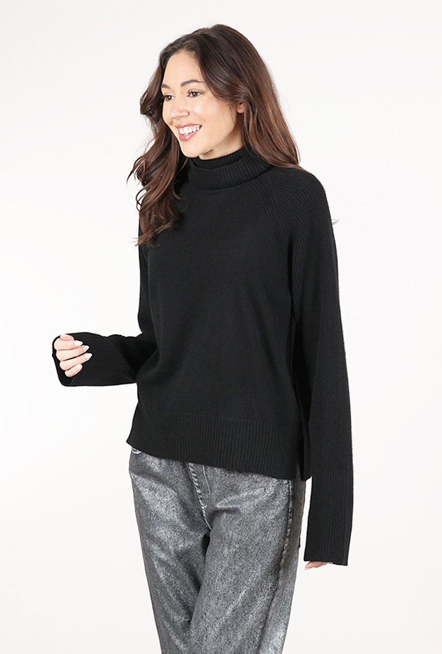 Favorite Daughter Minimalist Sweater, Black