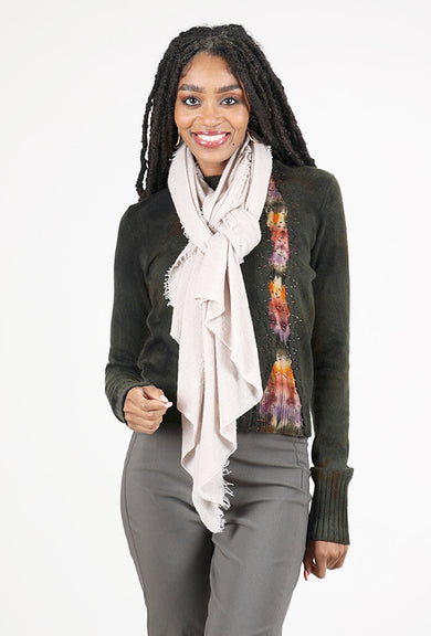 Grisal Love Cashmere Scarf, Fog