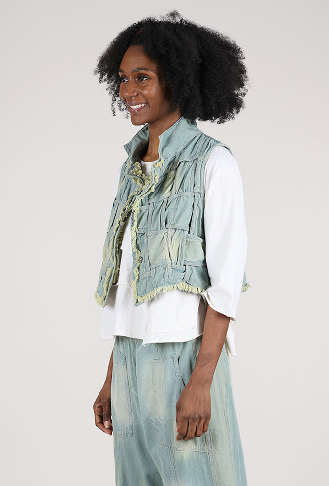 Cynthia Ashby Weave Vest, Halogen