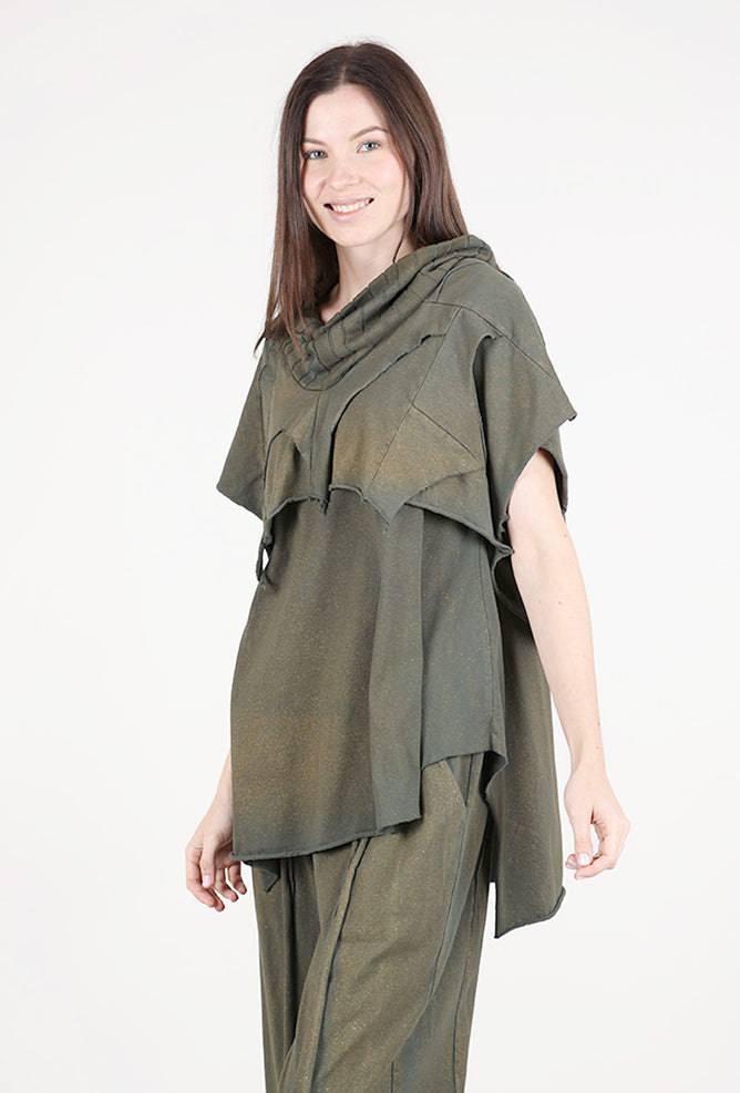 Cynthia Ashby Tess Cropped Top, Polished