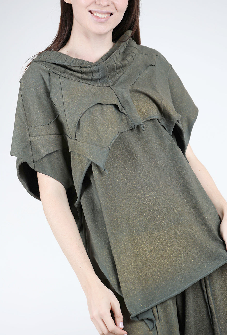 Cynthia Ashby Tess Cropped Top, Polished