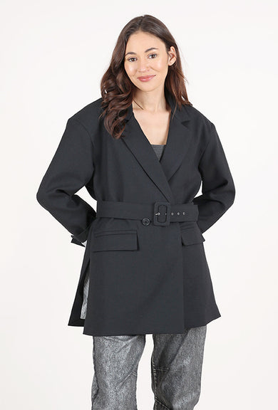 Baci Belt It Jacket, Black