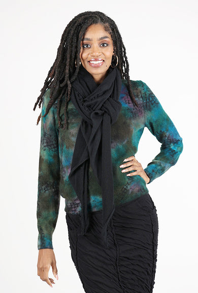 Grisal Love Cashmere Scarf, Black