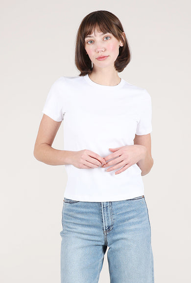 Pistola Alba Baby Tee, Le Blanc