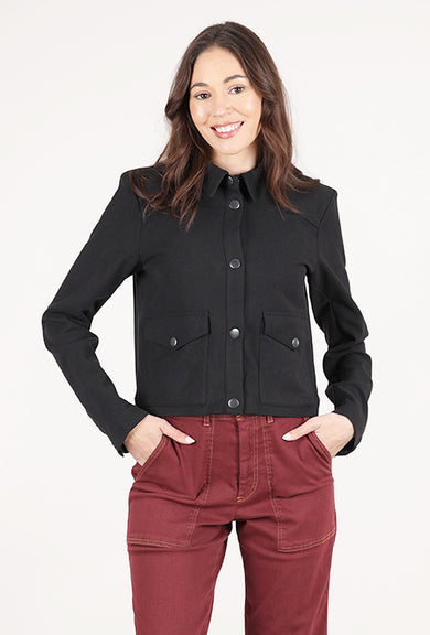 Bitte Kai Rand Cropped Cassy Jacket, Black