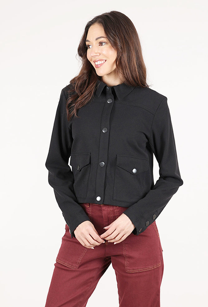 Bitte Kai Rand Cropped Cassy Jacket, Black
