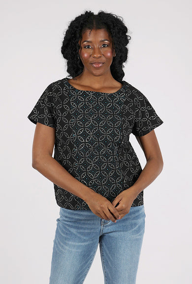 Mata Traders Cara Top, Ikigai Black