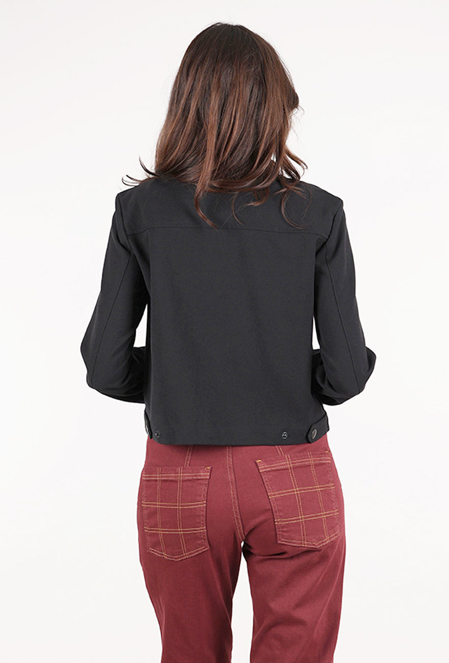 Bitte Kai Rand Cropped Cassy Jacket, Black