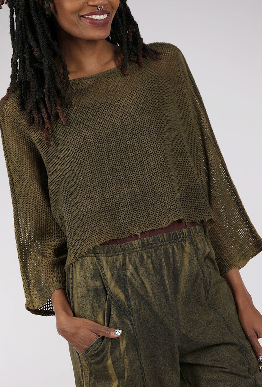 Cynthia Ashby Net Luna Top, Camp