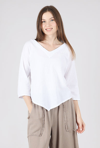 Oh My Gauze Lynn Top, Snow