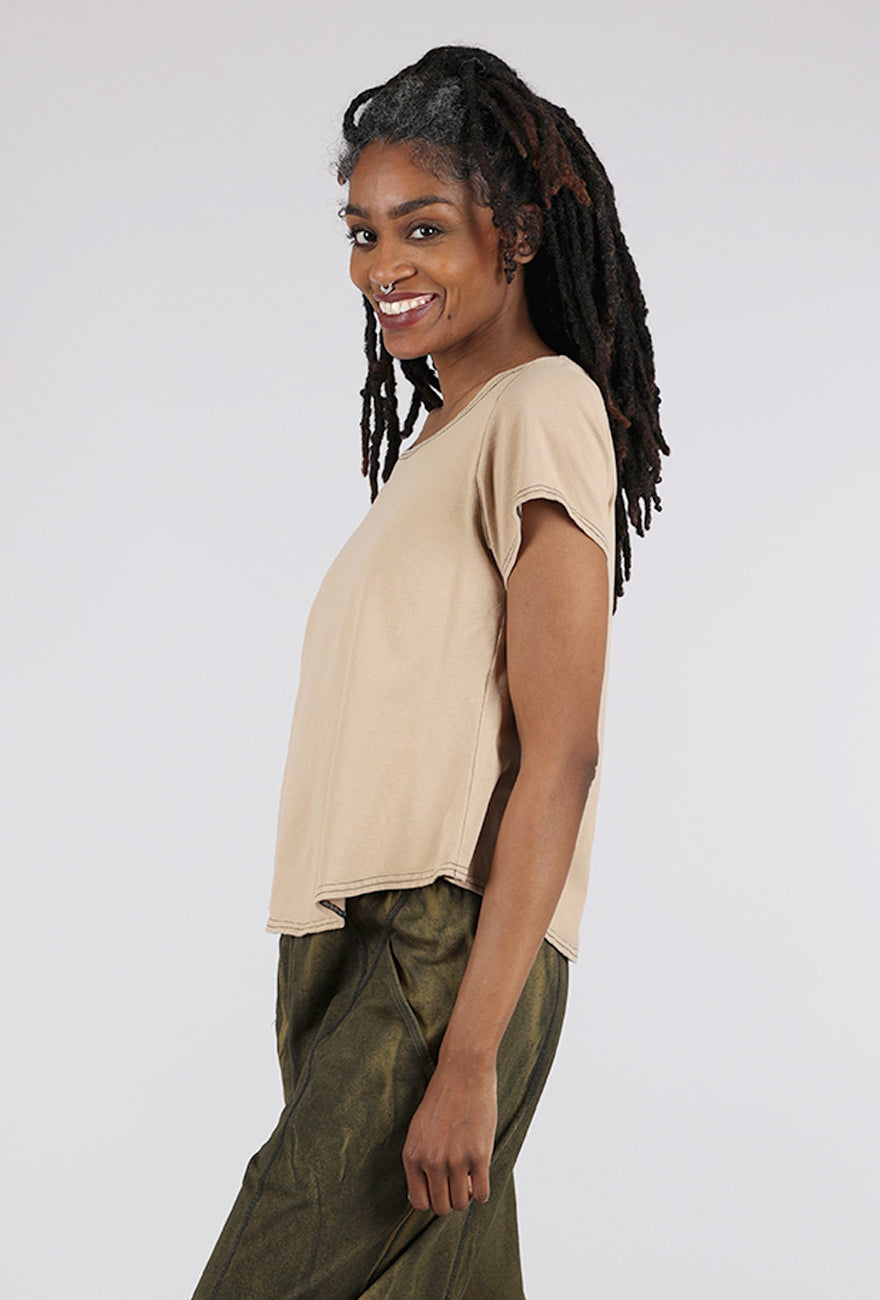 Cynthia Ashby Spring Tee, Fawn