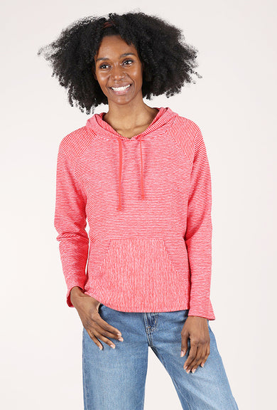 Habitat Pasadena Stripe Sunrise Pullover, Tomato