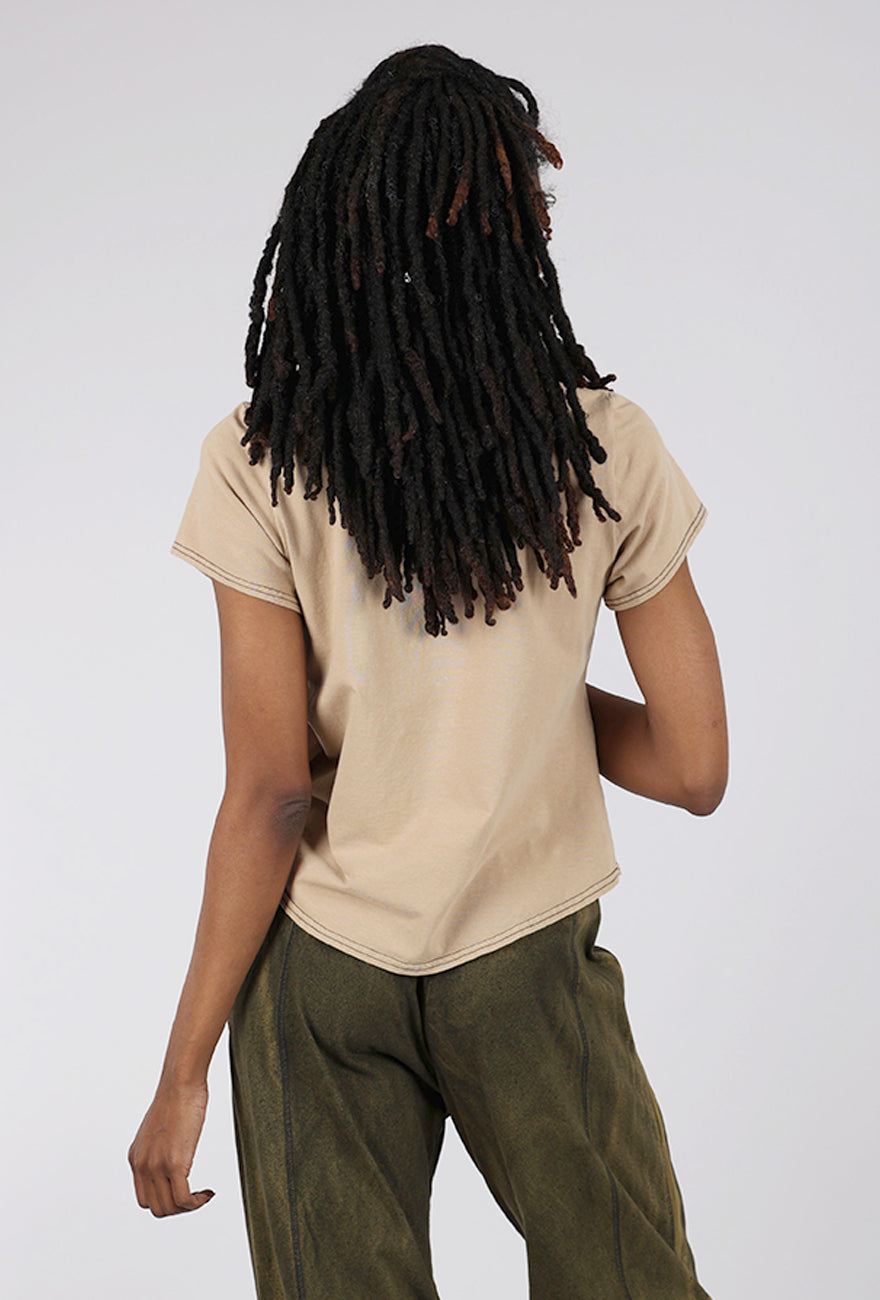 Cynthia Ashby Spring Tee, Fawn