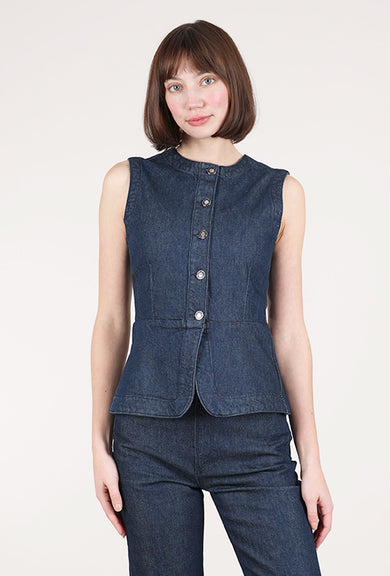 The Clocking In Top, Pepper