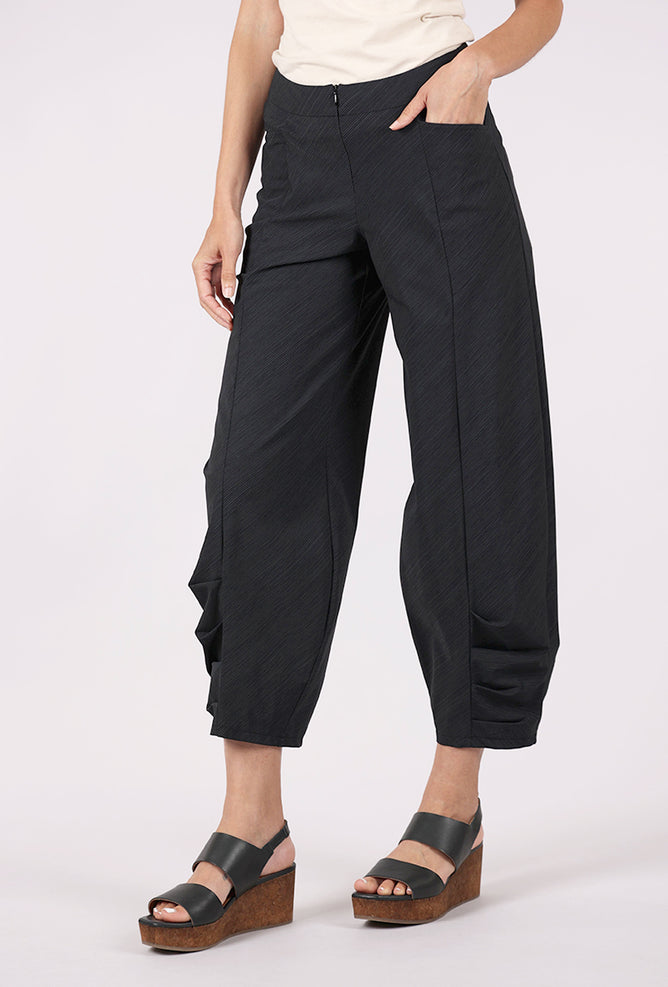 Porto Porter Pinstripe Pant, Slate Reggio