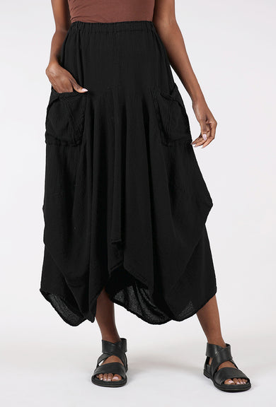 Oh My Gauze Robin Skirt, Black