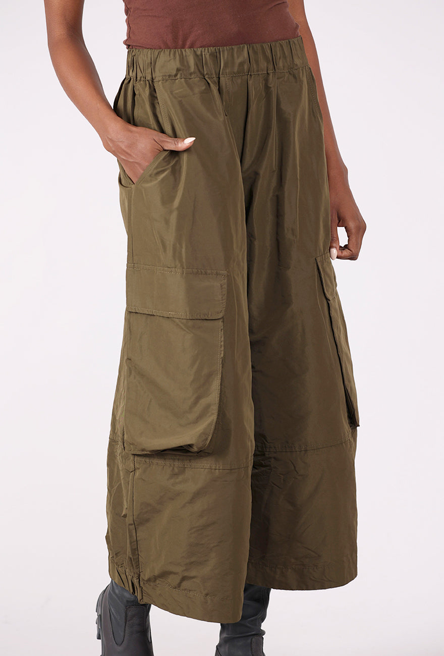 Alembika Miss Hall Cargo Chic Pants, Khaki