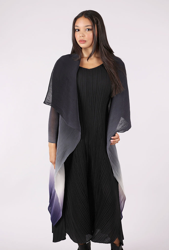 Alquema Collare Coat, Jet to Black