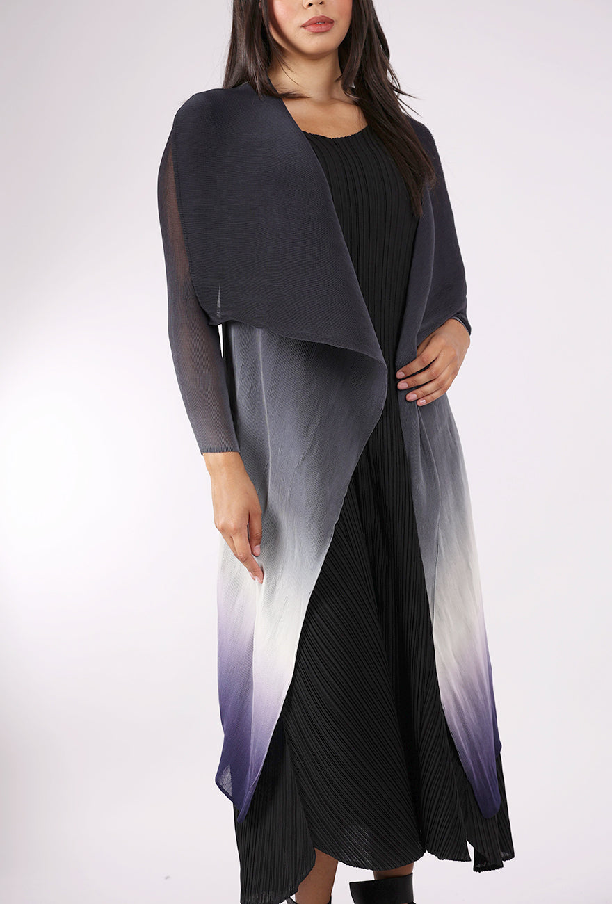 Alquema Collare Coat, Jet to Black
