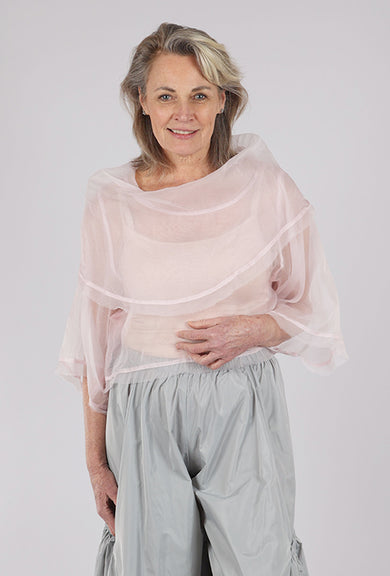 Planet Organza Jackie O Top, Blush