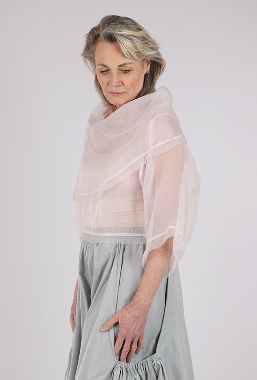Planet Organza Jackie O Top, Blush