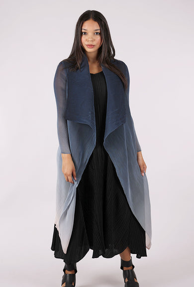 Alquema Collare Coat, Charcoal Goes Light