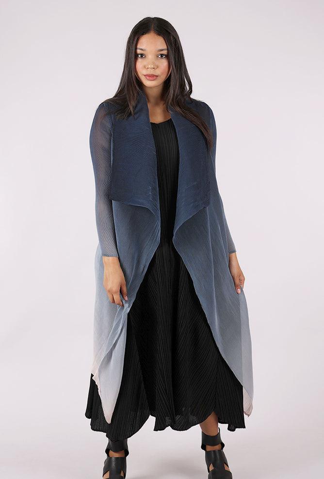 Alquema Collare Coat, Charcoal Goes Light