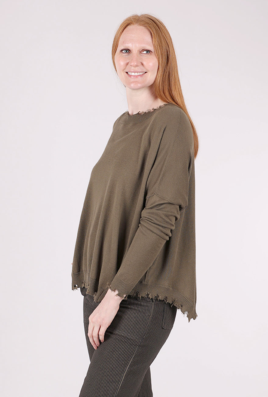 Planet Shabby Chic Sweater, Loden