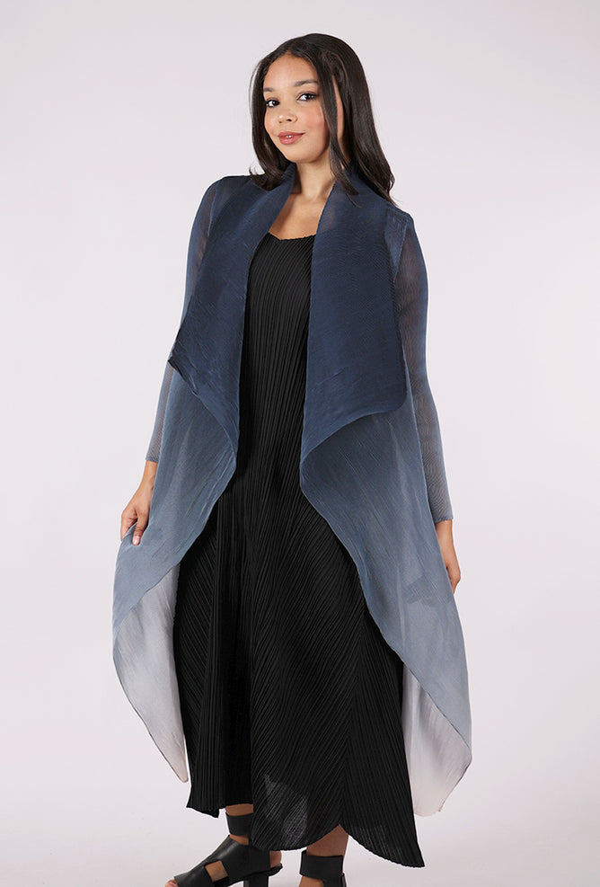 Alquema Collare Coat, Charcoal Goes Light