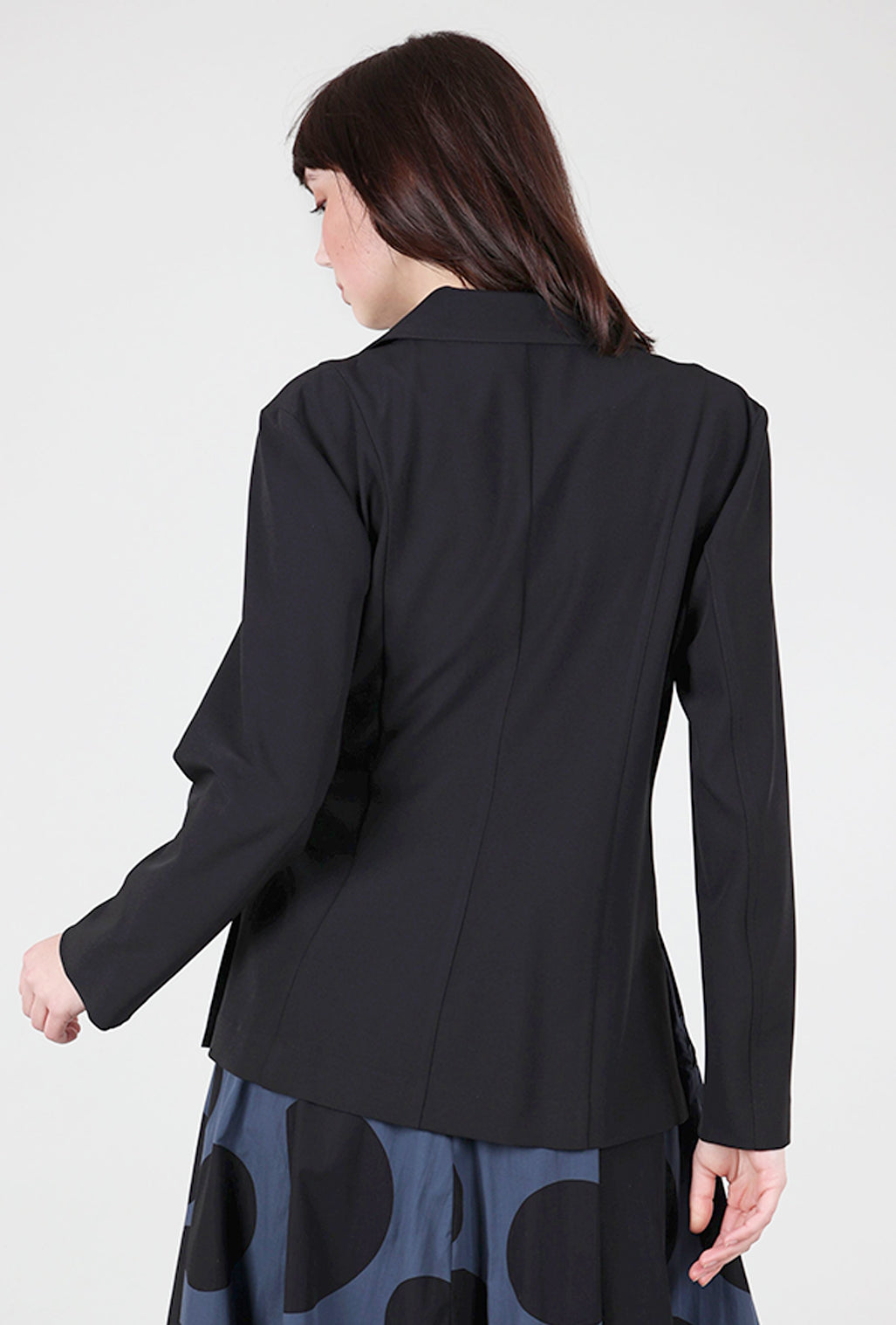 Estelle & Finn Crepe Tie Jacket, Black