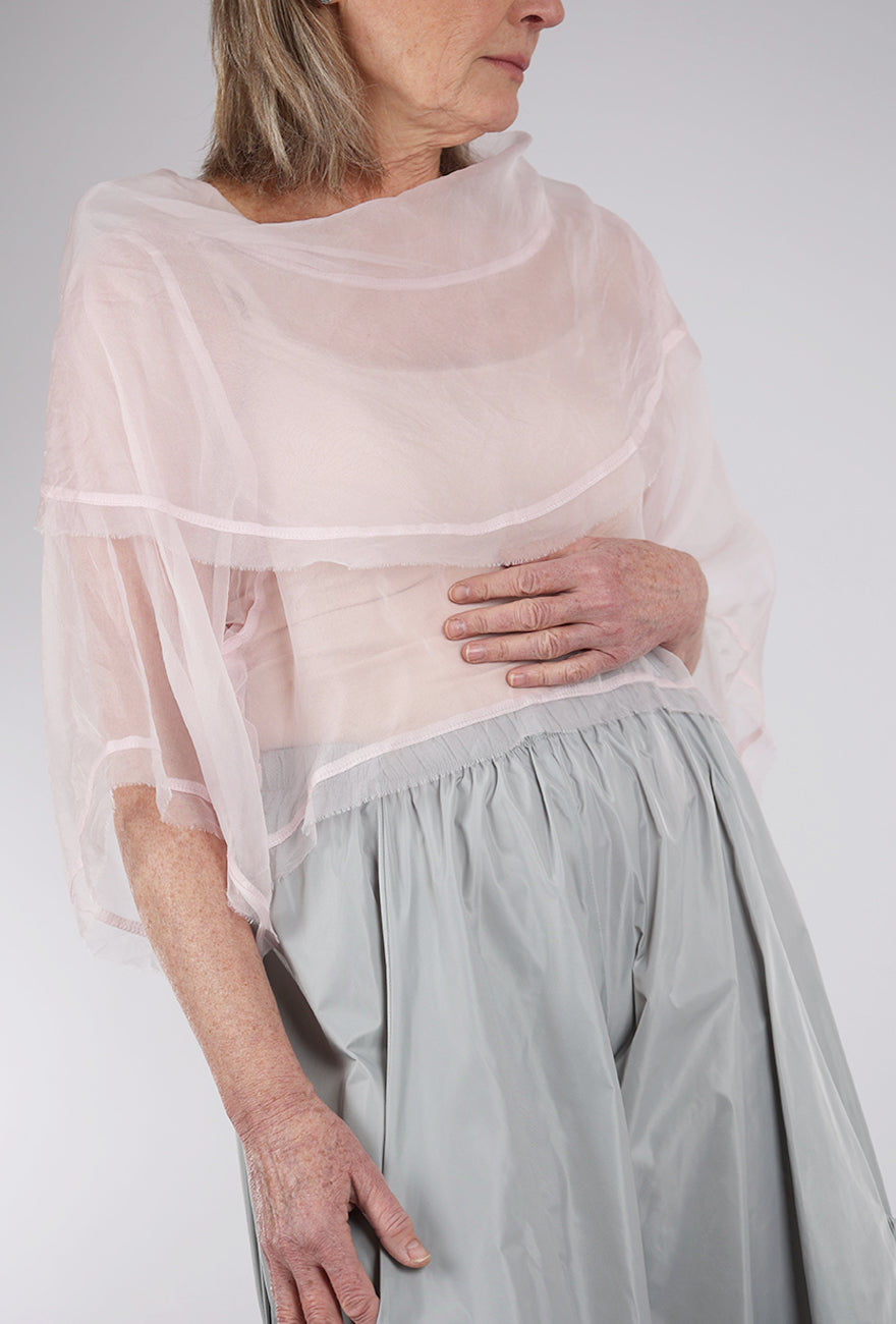 Planet Organza Jackie O Top, Blush