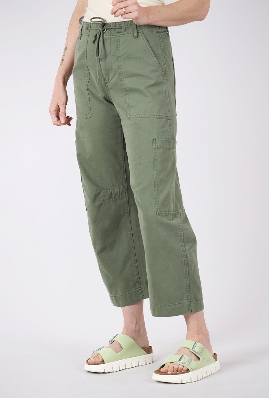 Pistola Sabrina Curved Utility Pant, Meadow