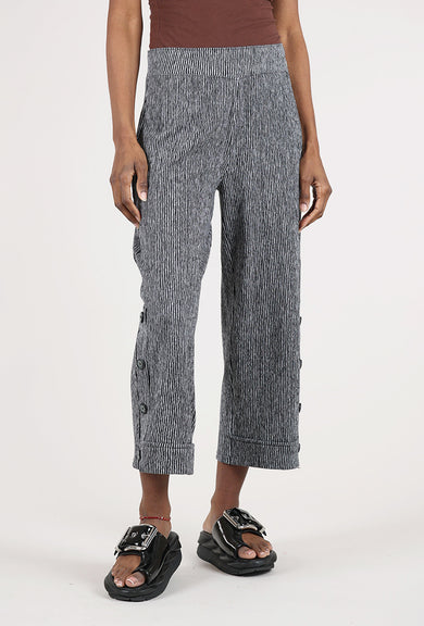 Habitat Pasadena Stripe Knit Pant, Black