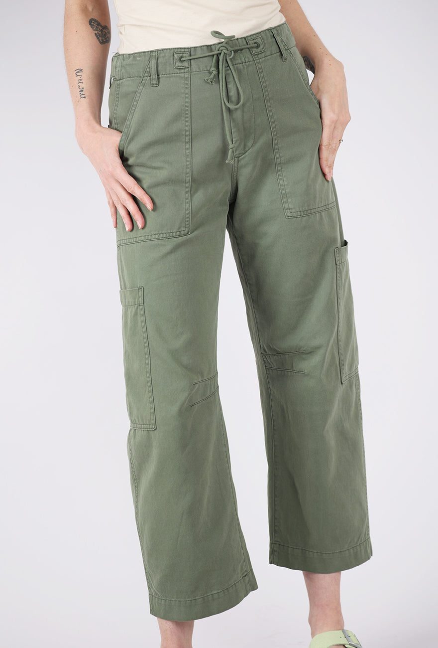 Pistola Sabrina Curved Utility Pant, Meadow