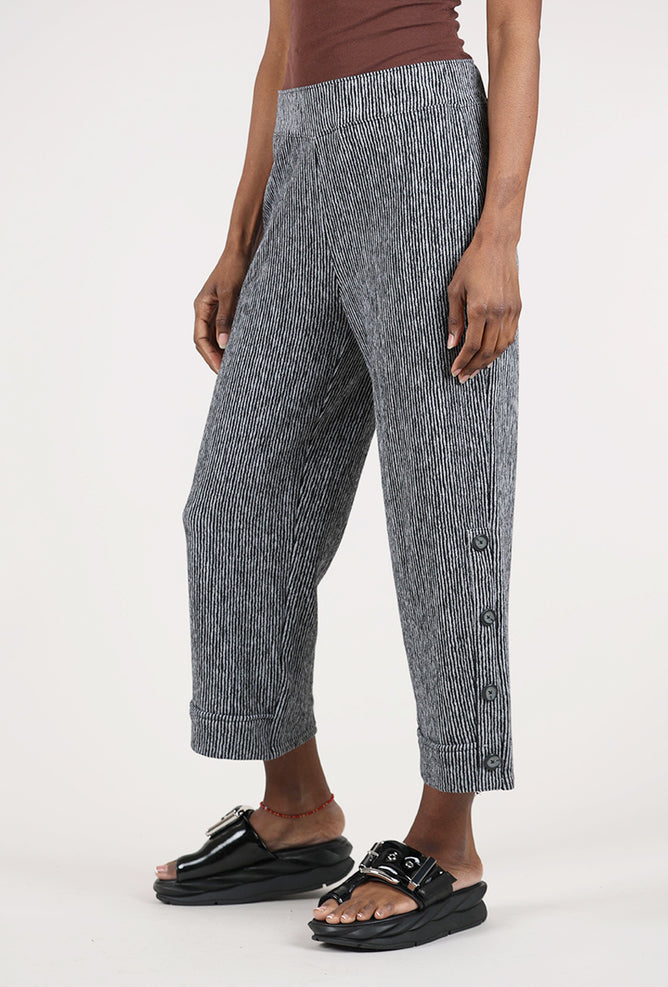 Habitat Pasadena Stripe Knit Pant, Black