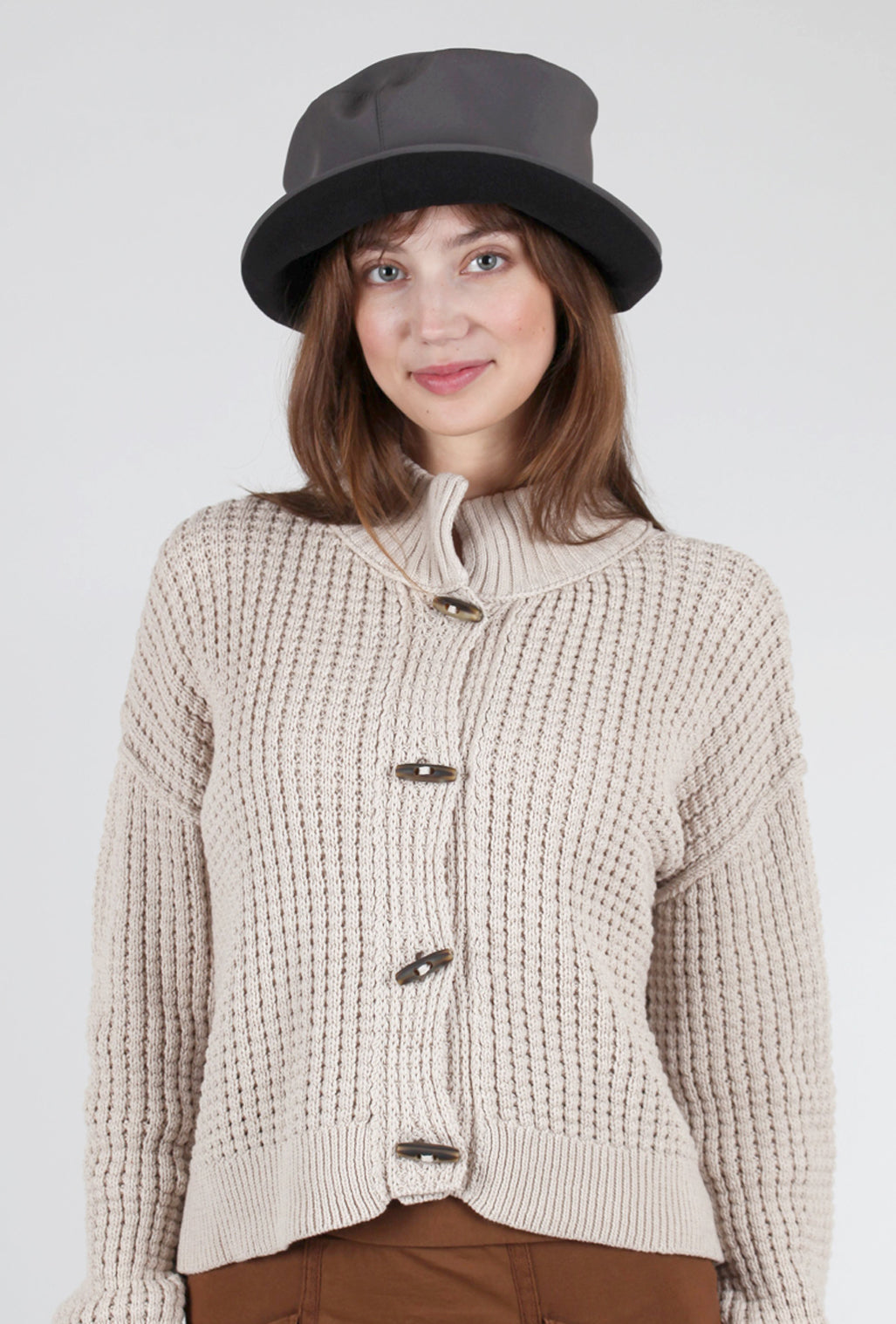 Lillie & Cohoe Cloudburst Stormy Hat, Gray