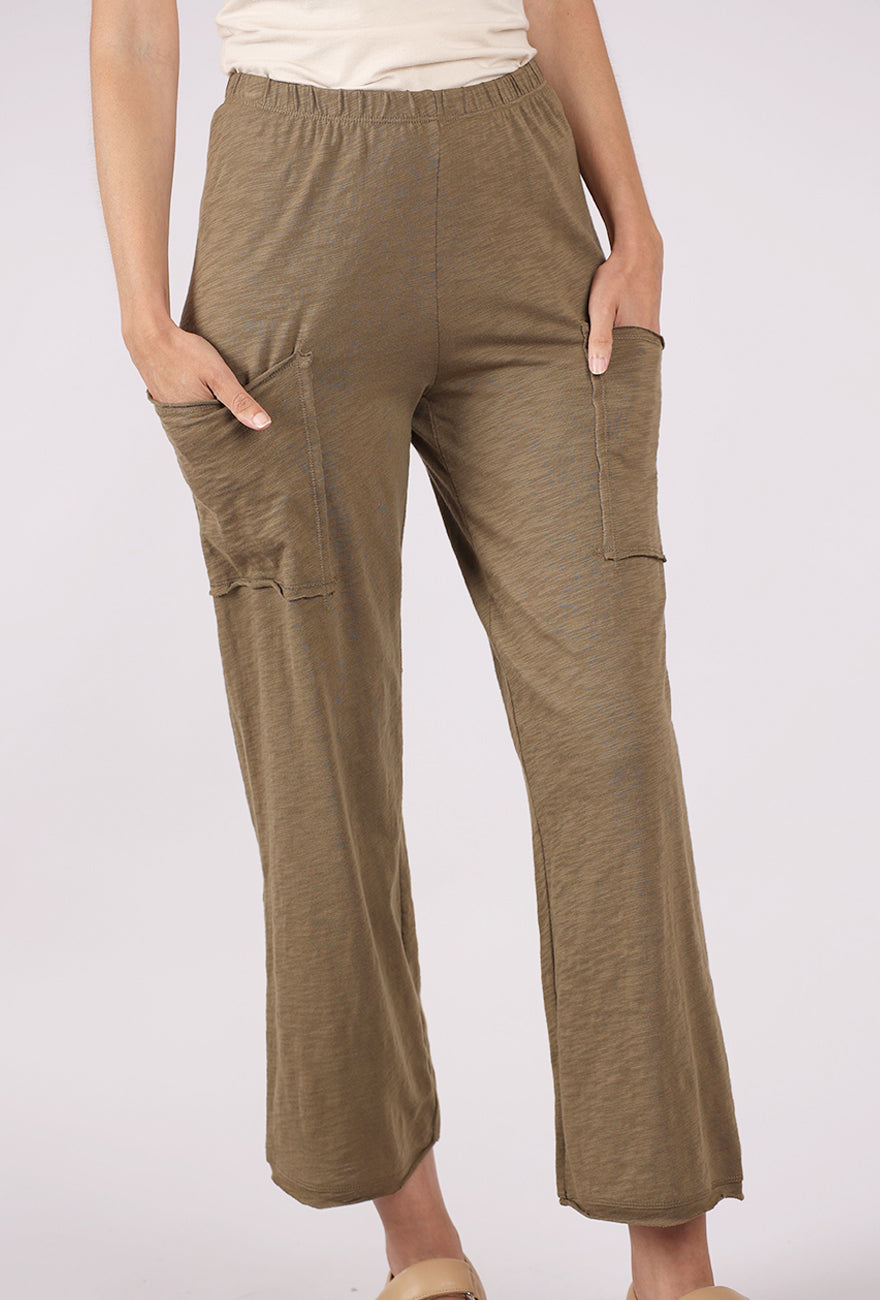 Escape by Habitat Cotton Slub Pocket Flood, Willow