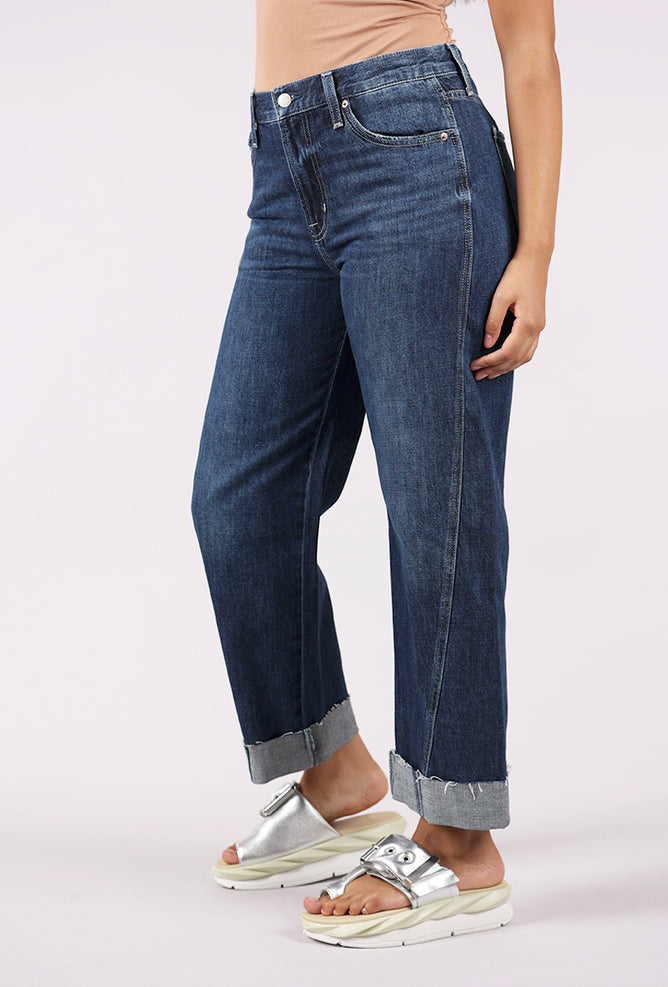 Pistola Kacey Mid-Rise Cuffed Boyfriend, Cultivate