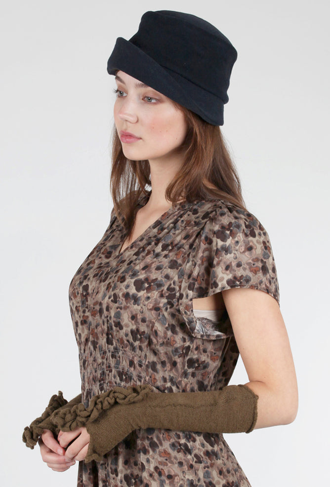 Lillie & Cohoe Wool Classic Cashmere Lauren Hat, Slate