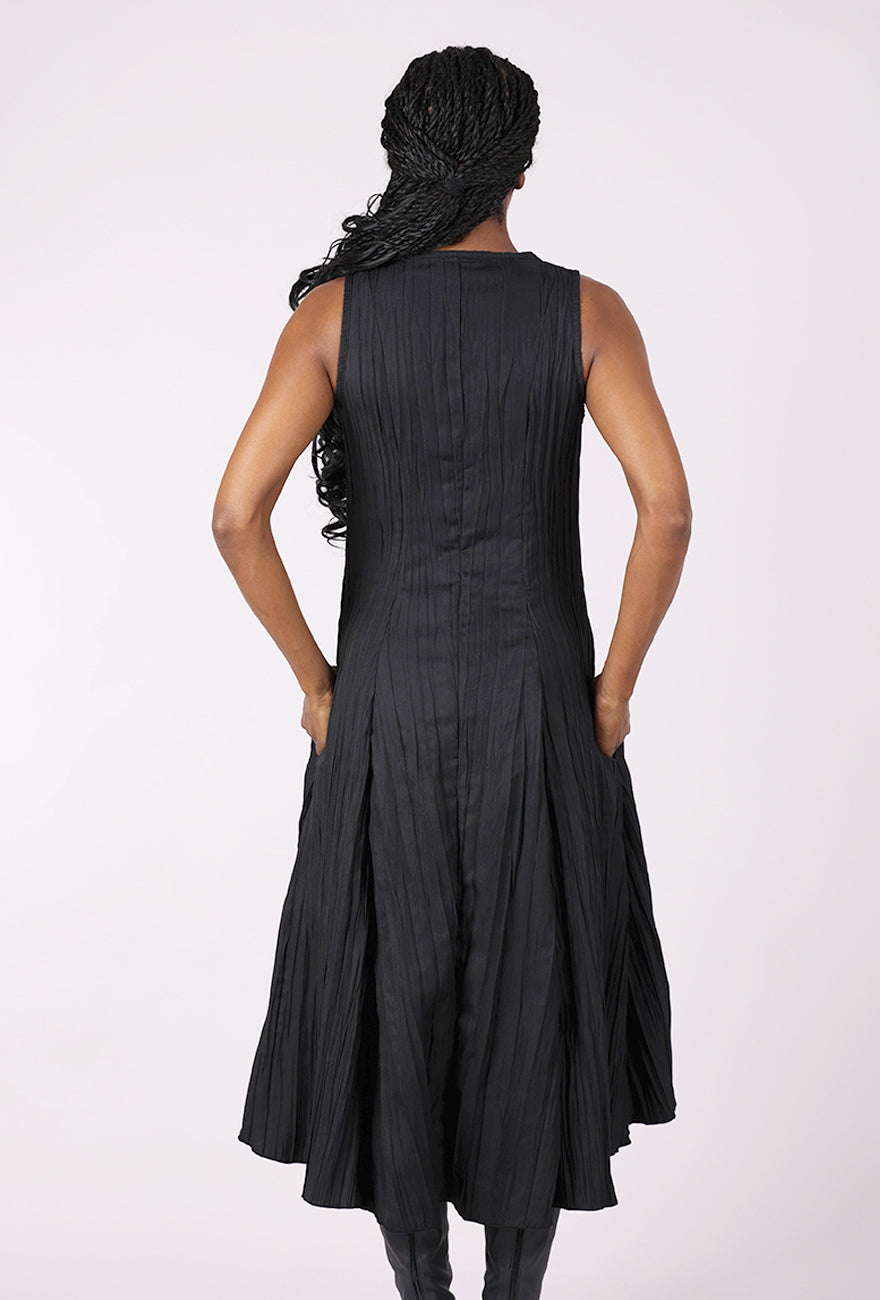 Porto Corra Dress, Black SLD