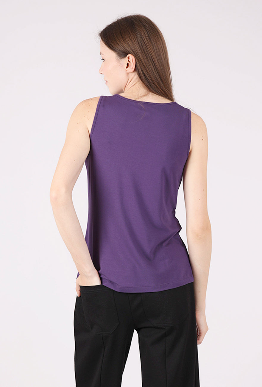 Olivia by Habitat Foundation Knit Layering Tank, Violet