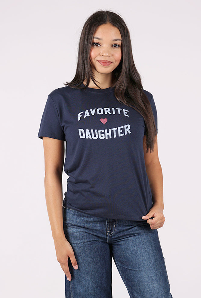 Favorite Daughter Favorite Daughter Tee, Navy